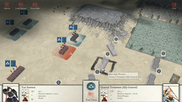 Игра Sengoku Jidai: Shadow of the Shogun, скриншот