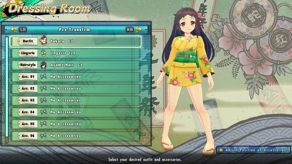 Игра SENRAN KAGURA ESTIVAL VERSUS - Ayame, скриншот