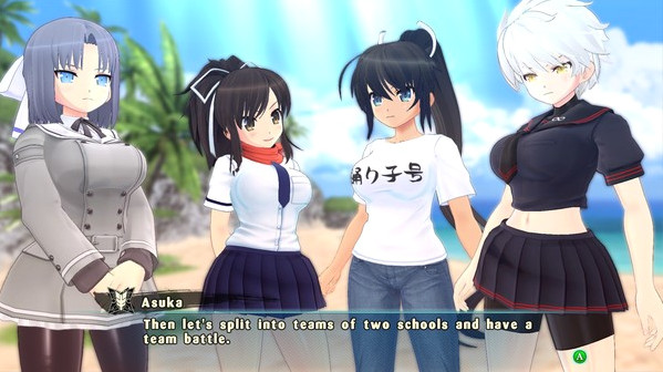 Игра SENRAN KAGURA ESTIVAL VERSUS - Mission Pack, скриншот