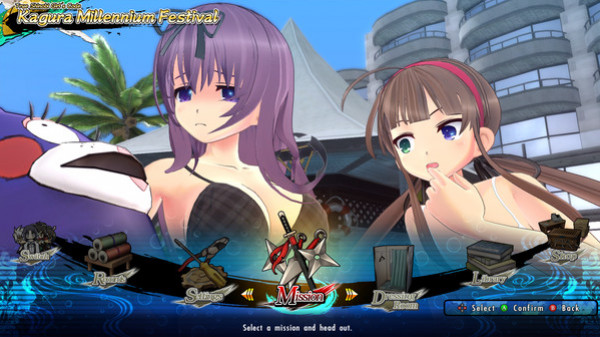 Игра SENRAN KAGURA ESTIVAL VERSUS, скриншот