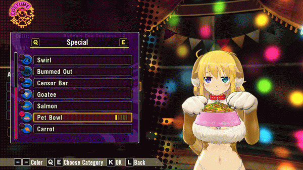 Игра SENRAN KAGURA Peach Ball - New Accessories Quintet, скриншот