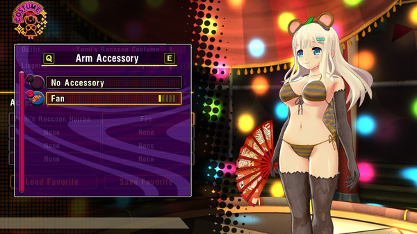 Игра SENRAN KAGURA Peach Ball - New Accessories Quintet, скриншот