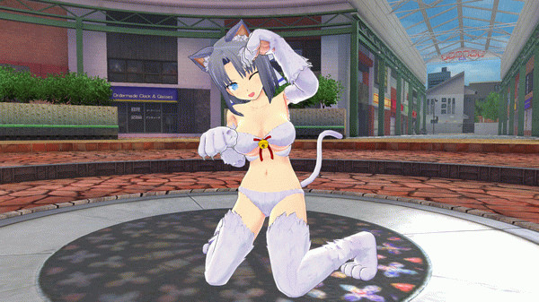 Игра SENRAN KAGURA Peach Ball - New Diorama Pose Quintet, скриншот