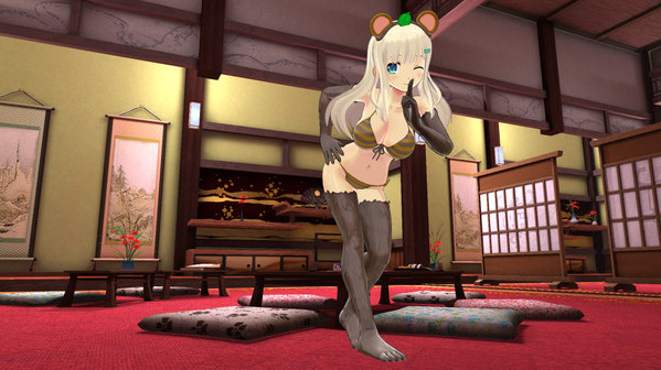 Игра SENRAN KAGURA Peach Ball - New Diorama Pose Quintet, скриншот