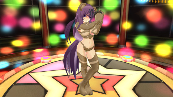 Игра SENRAN KAGURA Peach Ball - New Diorama Pose Quintet, скриншот