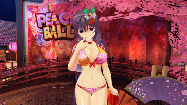 Игра SENRAN KAGURA Peach Ball - New Outfit Quartet, скриншот