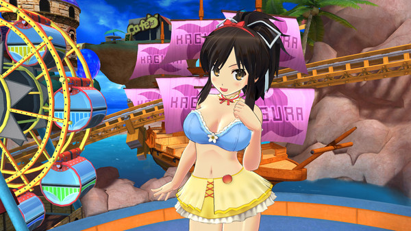 Игра SENRAN KAGURA Peach Ball - New Outfit Quartet, скриншот