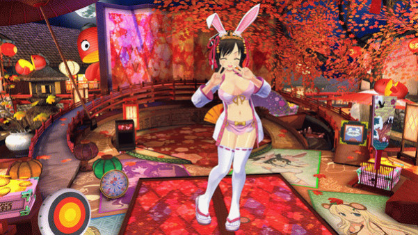 Игра SENRAN KAGURA Peach Ball - Outfit Sextet 2, скриншот