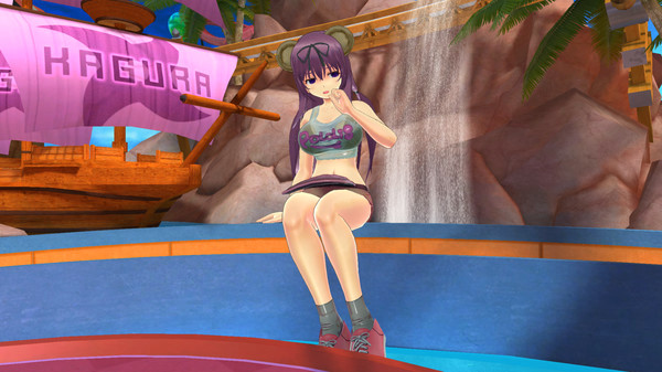 Игра SENRAN KAGURA Peach Ball - Outfit Sextet 2, скриншот