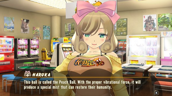 Игра SENRAN KAGURA Peach Ball, скриншот