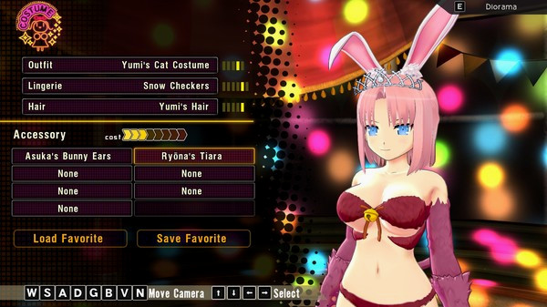 Игра SENRAN KAGURA Peach Ball, скриншот