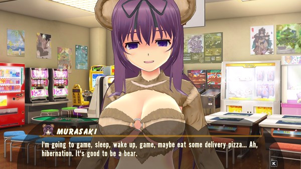 Игра SENRAN KAGURA Peach Ball, скриншот