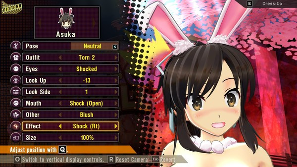 Игра SENRAN KAGURA Peach Ball, скриншот