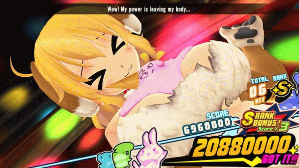 Игра SENRAN KAGURA Peach Ball, скриншот