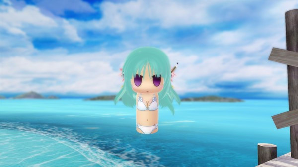 Игра SENRAN KAGURA Peach Beach Splash - Basho Character Pack, скриншот