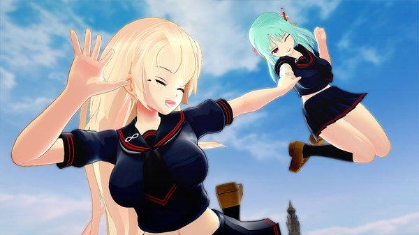 Игра SENRAN KAGURA Peach Beach Splash - Basho Character Pack, скриншот