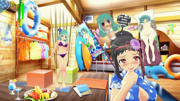 Игра SENRAN KAGURA Peach Beach Splash - Basho Character Pack, скриншот