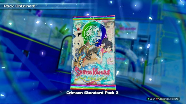 Игра SENRAN KAGURA Peach Beach Splash - Crimson Squad Item Pack, скриншот