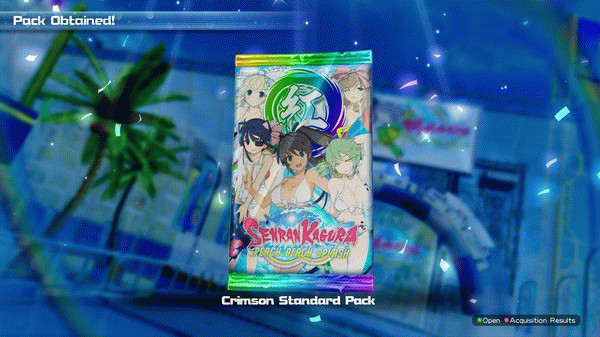 Игра SENRAN KAGURA Peach Beach Splash - Crimson Squad Item Pack, скриншот