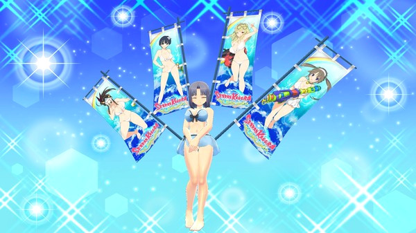 Игра SENRAN KAGURA Peach Beach Splash - Gessen Item Pack, скриншот