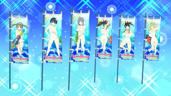 Игра SENRAN KAGURA Peach Beach Splash - Gessen Item Pack, скриншот