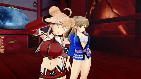 Игра SENRAN KAGURA Peach Beach Splash - Hairstyle and Extension Pack, скриншот
