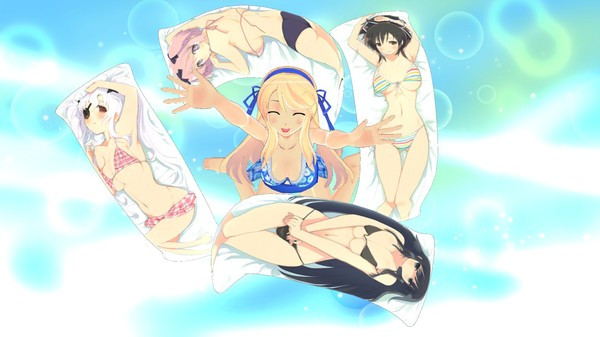 Игра SENRAN KAGURA Peach Beach Splash - Hanzō Item Pack, скриншот
