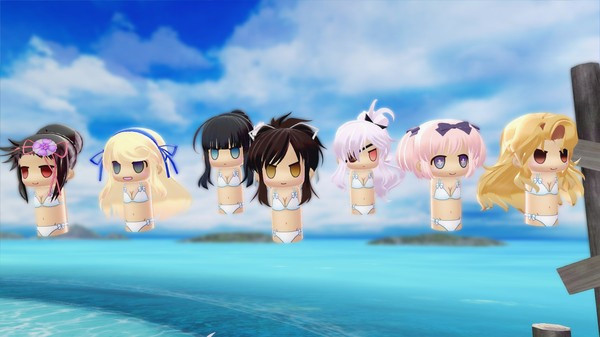 Игра SENRAN KAGURA Peach Beach Splash - Hanzō Item Pack, скриншот