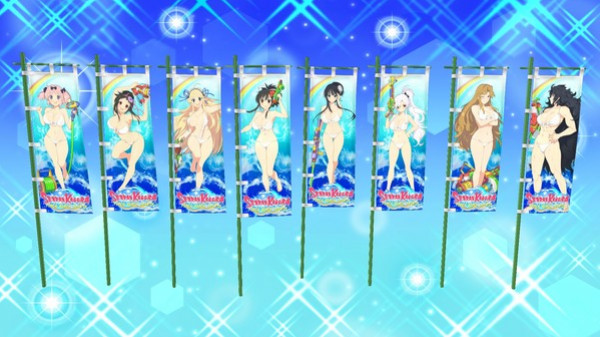 Игра SENRAN KAGURA Peach Beach Splash - Hanzō Item Pack, скриншот