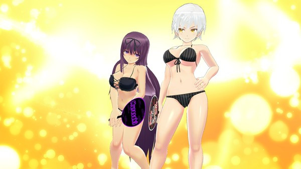 Игра SENRAN KAGURA Peach Beach Splash - Hebijo Item Pack, скриншот