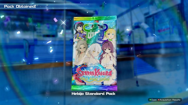 Игра SENRAN KAGURA Peach Beach Splash - Hebijo Item Pack, скриншот