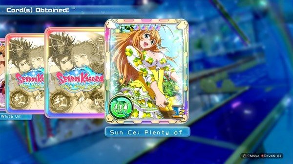 Игра SENRAN KAGURA Peach Beach Splash - Ikki Tōsen EE Card Pack, скриншот