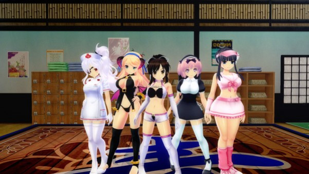 Игра SENRAN KAGURA Peach Beach Splash - Mega Outfit Pack 1, скриншот