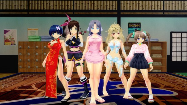 Игра SENRAN KAGURA Peach Beach Splash - Mega Outfit Pack 1, скриншот