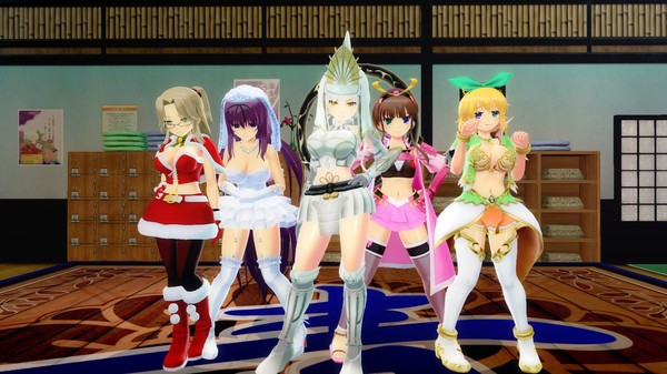 Игра SENRAN KAGURA Peach Beach Splash - Mega Outfit Pack 1, скриншот