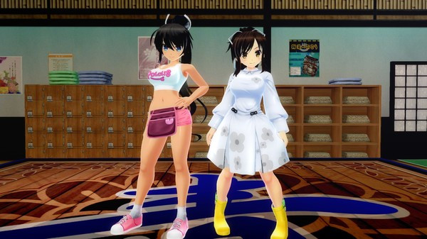 Игра SENRAN KAGURA Peach Beach Splash - Mega Outfit Pack 2, скриншот