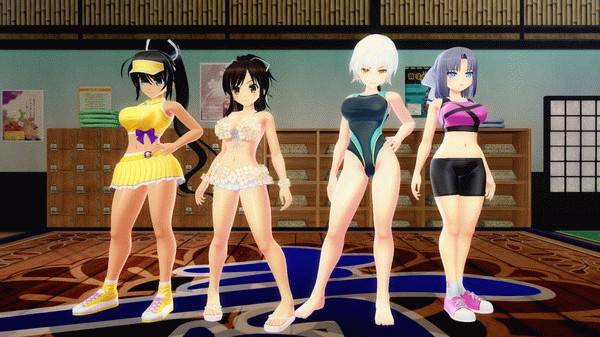 Игра SENRAN KAGURA Peach Beach Splash - Mega Outfit Pack 2, скриншот