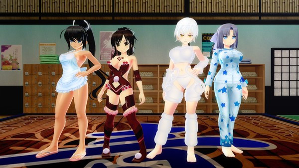 Игра SENRAN KAGURA Peach Beach Splash - Mega Outfit Pack 2, скриншот