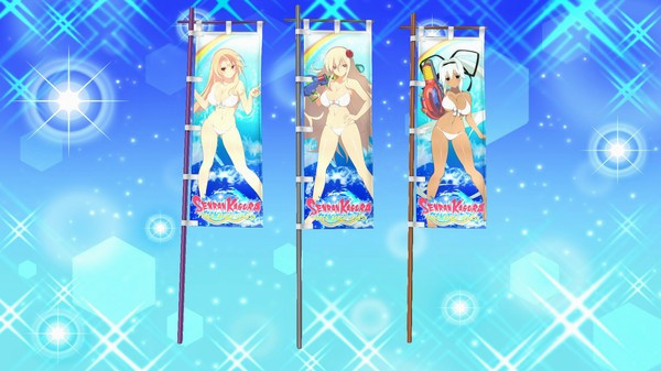 Игра SENRAN KAGURA Peach Beach Splash - NW Item Pack, скриншот