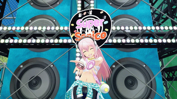 Игра SENRAN KAGURA Peach Beach Splash - Super Sonico Character Pack, скриншот
