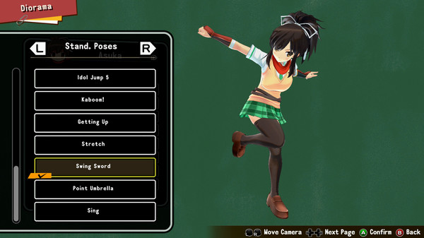 Игра SENRAN KAGURA Reflexions - New Diorama Pose Set 1, скриншот