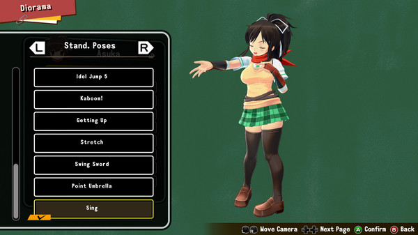 Игра SENRAN KAGURA Reflexions - New Diorama Pose Set 1, скриншот