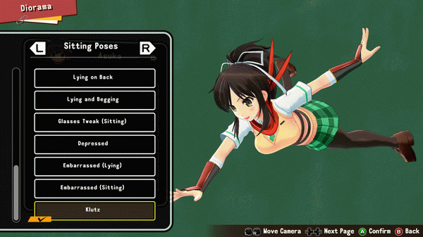 Игра SENRAN KAGURA Reflexions - New Diorama Pose Set 2, скриншот