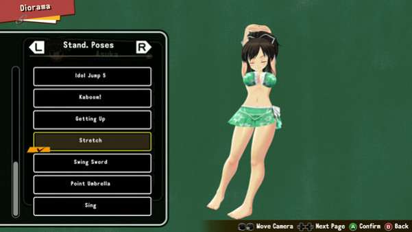 Игра SENRAN KAGURA Reflexions - New Diorama Pose Set 2, скриншот