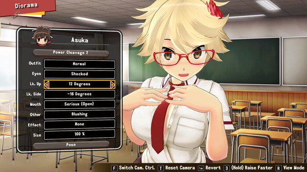 Игра SENRAN KAGURA Reflexions, скриншот