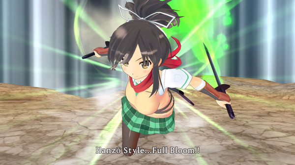 Игра SENRAN KAGURA SHINOVI VERSUS, скриншот