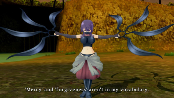 Игра SENRAN KAGURA SHINOVI VERSUS, скриншот