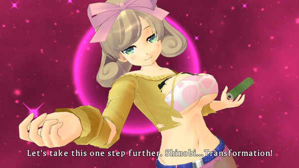 Игра SENRAN KAGURA SHINOVI VERSUS, скриншот