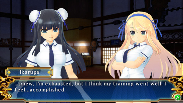 Игра SENRAN KAGURA SHINOVI VERSUS, скриншот
