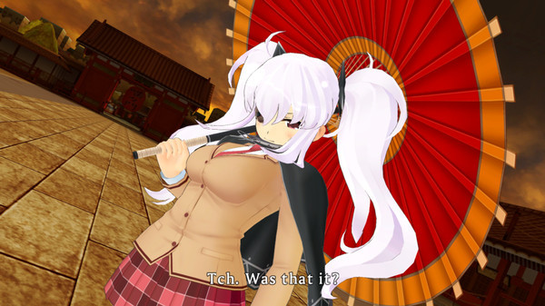 Игра SENRAN KAGURA SHINOVI VERSUS, скриншот